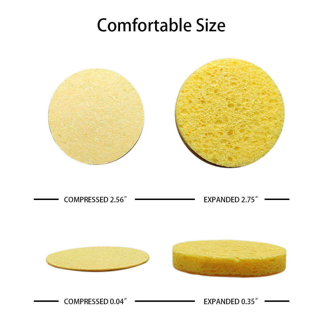 Natural Facial Sponges